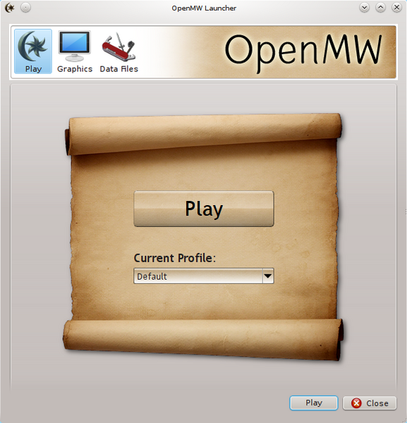 File:Openmw 0.11.1 launcher 1.png